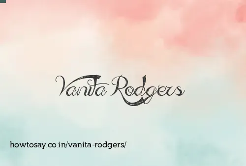 Vanita Rodgers