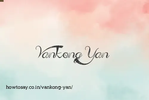 Vankong Yan