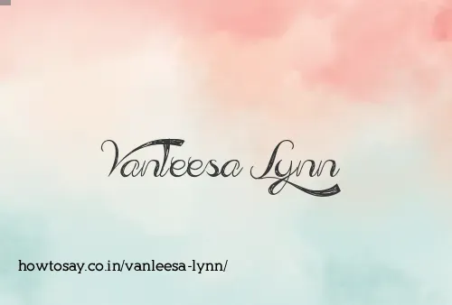 Vanleesa Lynn