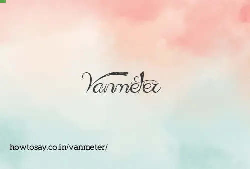 Vanmeter