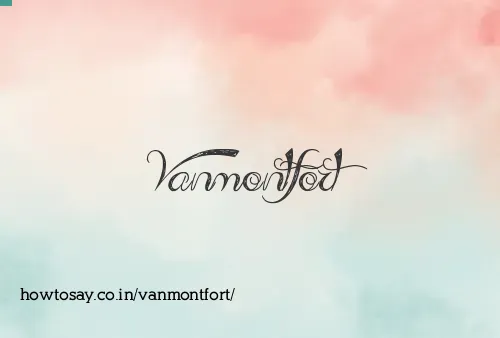 Vanmontfort