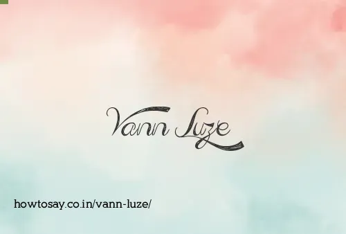 Vann Luze