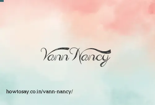 Vann Nancy