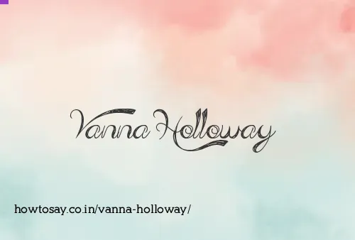 Vanna Holloway