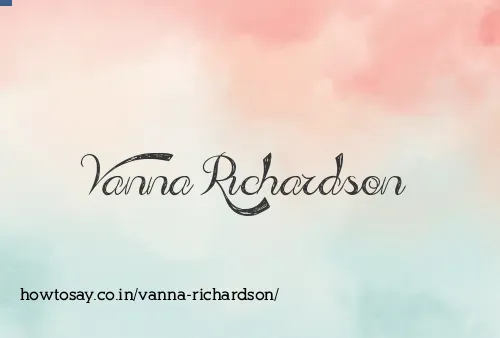 Vanna Richardson