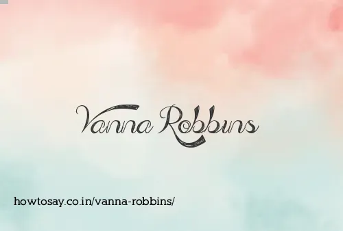 Vanna Robbins