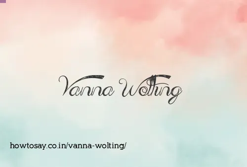 Vanna Wolting