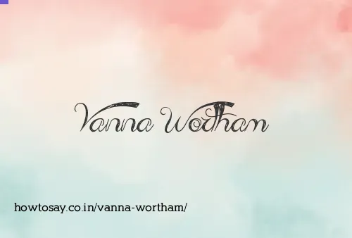 Vanna Wortham