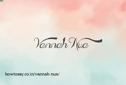 Vannah Nua