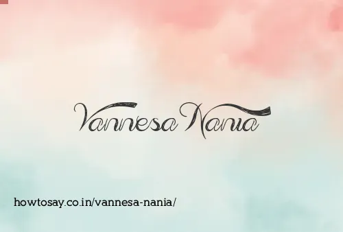 Vannesa Nania