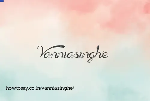 Vanniasinghe