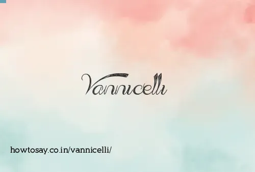 Vannicelli