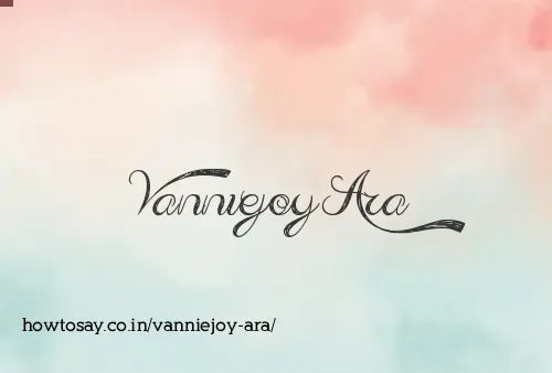 Vanniejoy Ara