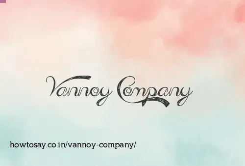 Vannoy Company