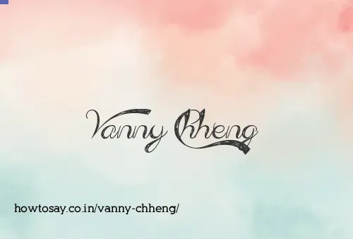 Vanny Chheng