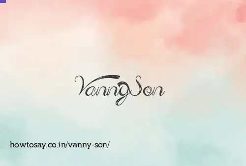 Vanny Son