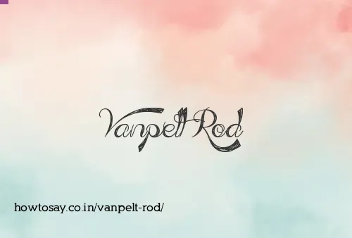 Vanpelt Rod