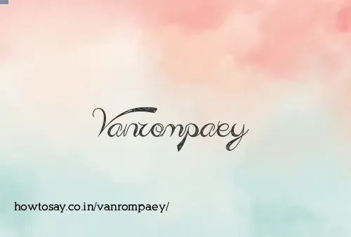 Vanrompaey