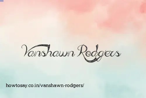 Vanshawn Rodgers