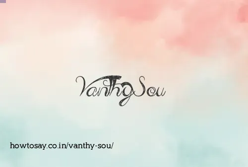 Vanthy Sou