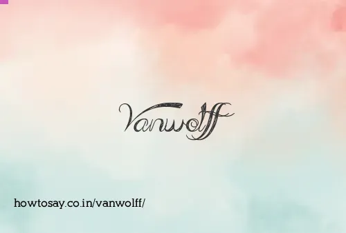 Vanwolff