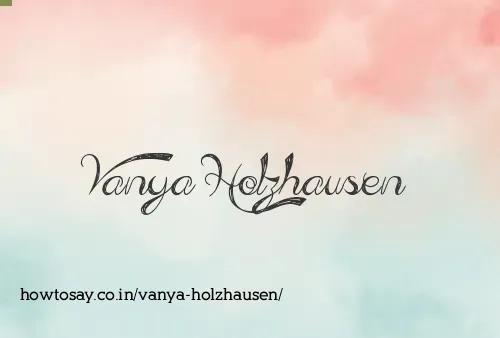 Vanya Holzhausen