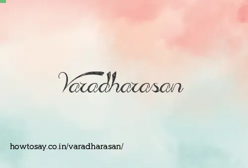 Varadharasan