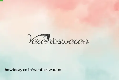 Varatheswaran