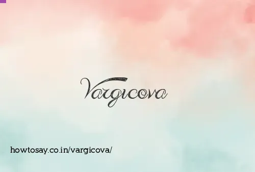 Vargicova