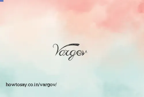Vargov