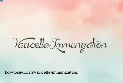 Varicella Immunization