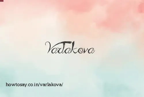 Varlakova