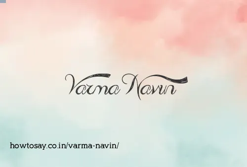 Varma Navin