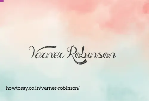 Varner Robinson