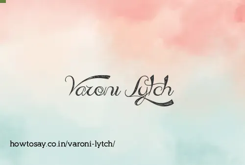 Varoni Lytch