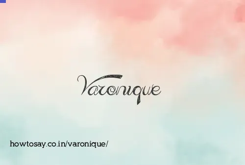 Varonique