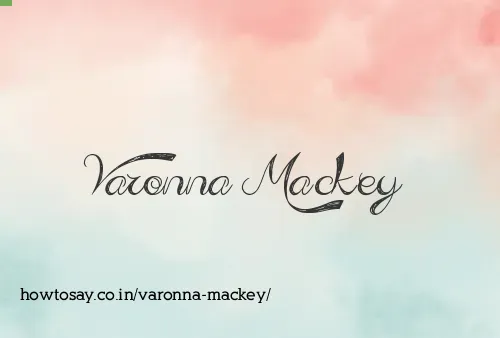 Varonna Mackey