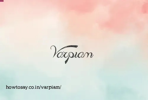 Varpiam