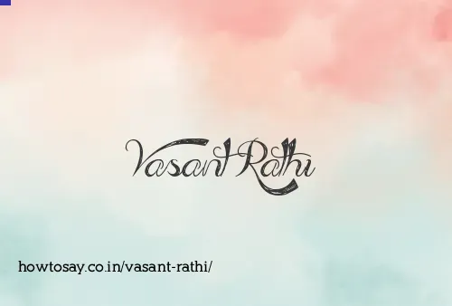 Vasant Rathi