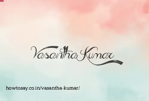 Vasantha Kumar