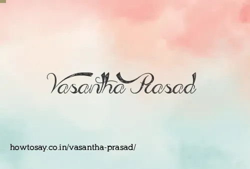 Vasantha Prasad