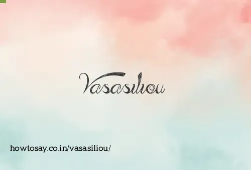 Vasasiliou