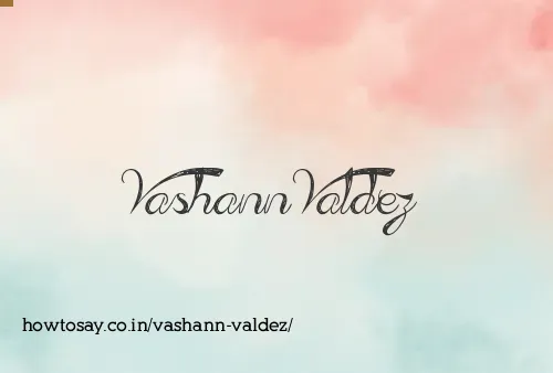 Vashann Valdez