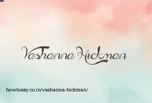 Vashanna Hickman