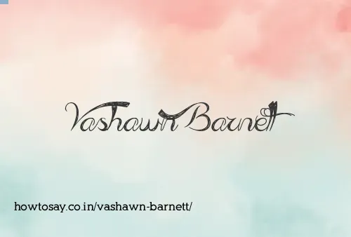 Vashawn Barnett