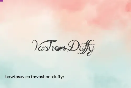 Vashon Duffy