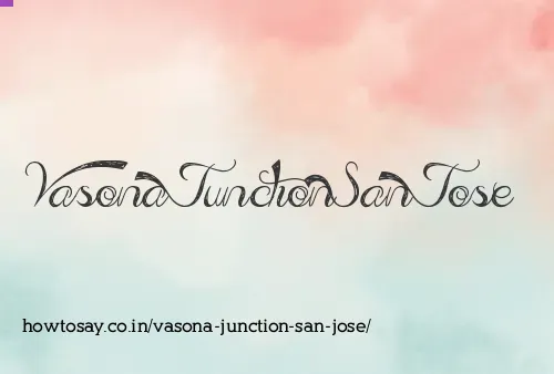 Vasona Junction San Jose