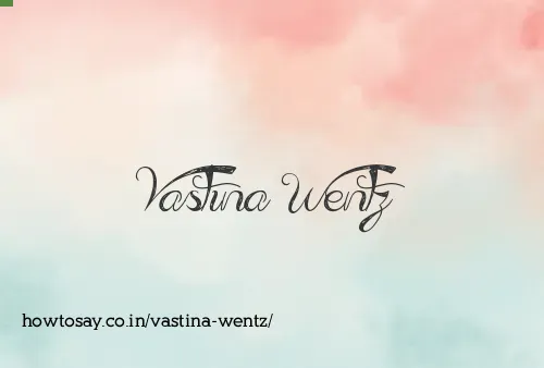 Vastina Wentz