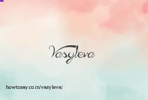 Vasyleva
