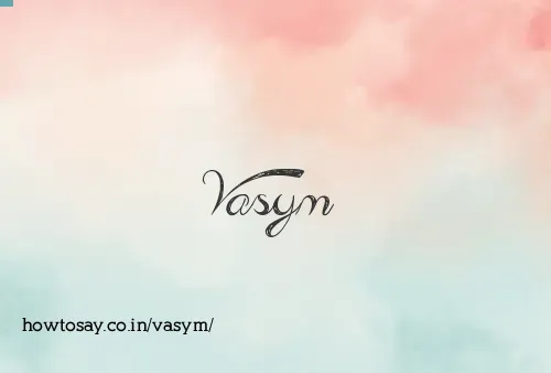 Vasym